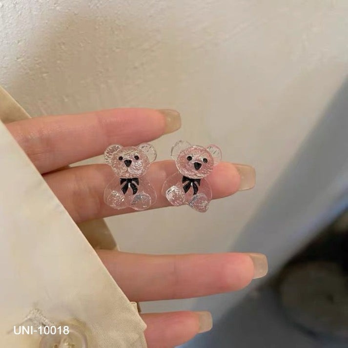 Crystal Bear - Earring
