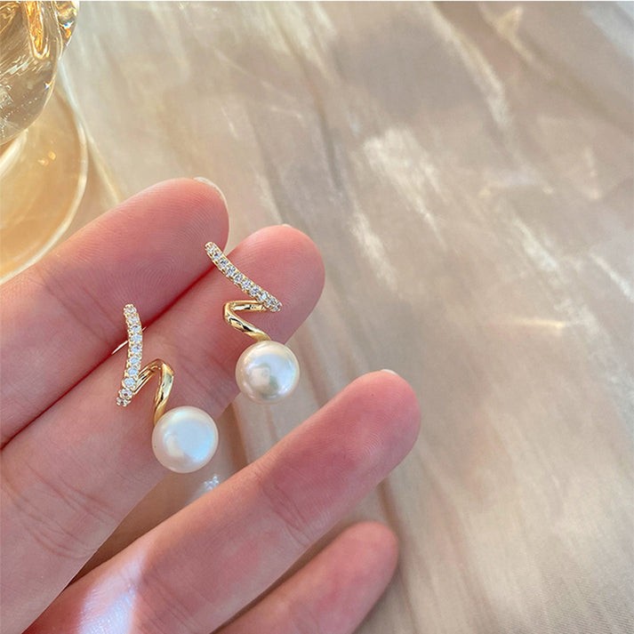 Zig Zag Gold - Earring